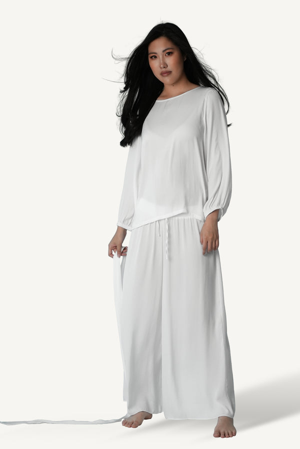 Wide Leg lounge set.