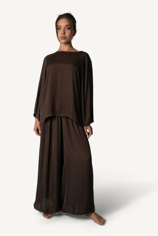 Layered-Hem Lounge Set