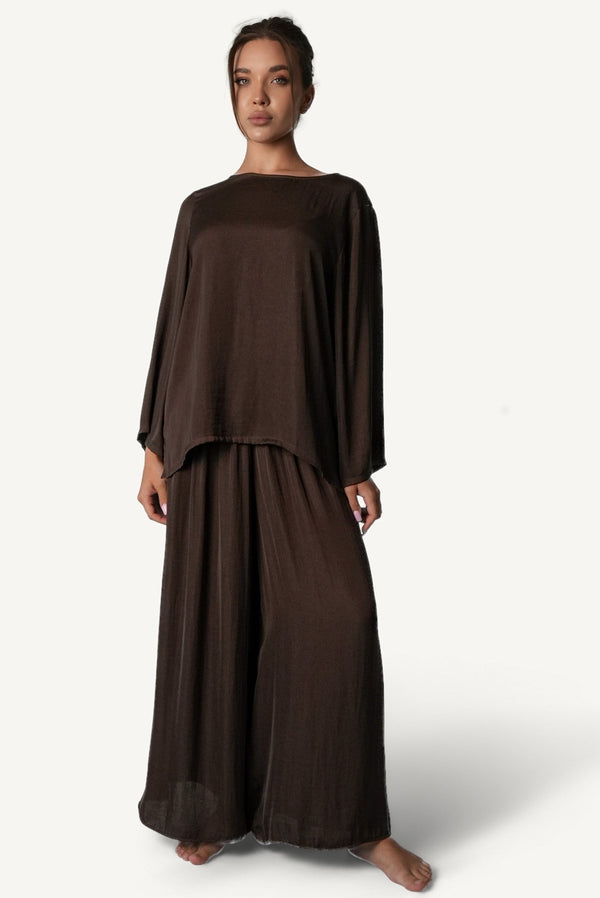 Layered-Hem Lounge Set