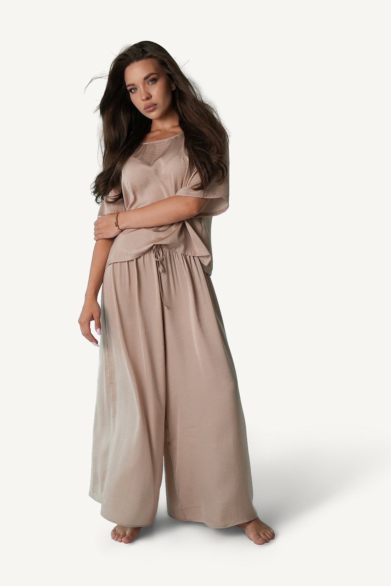Wide-Leg Lounge Set