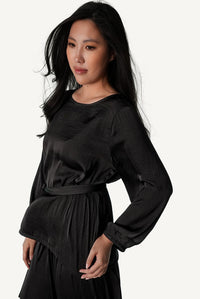 Belted Wide-Leg Lounge Set