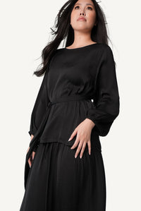 Belted Wide-Leg Lounge Set