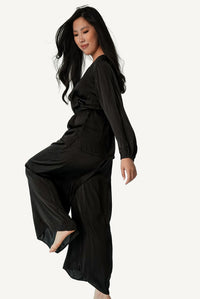 Belted Wide-Leg Lounge Set