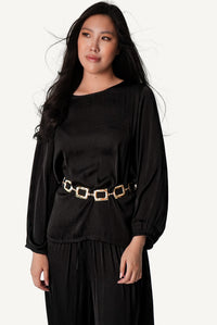 Belted Wide-Leg Lounge Set