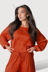 Belted Long-Sleeve Lounge Set