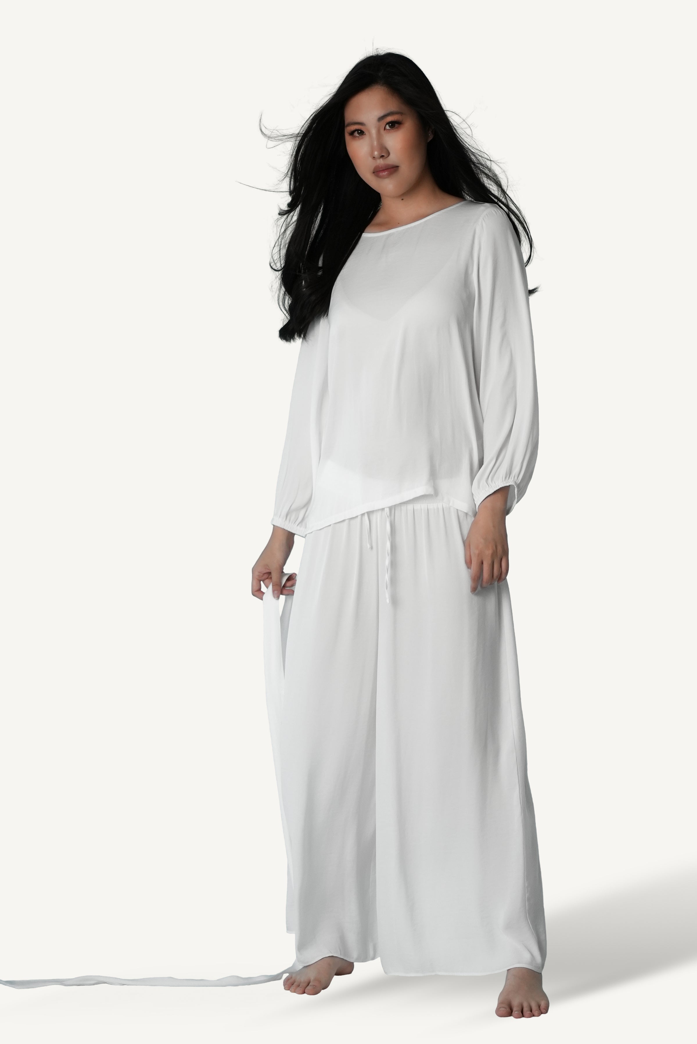 Wide Leg lounge set.
