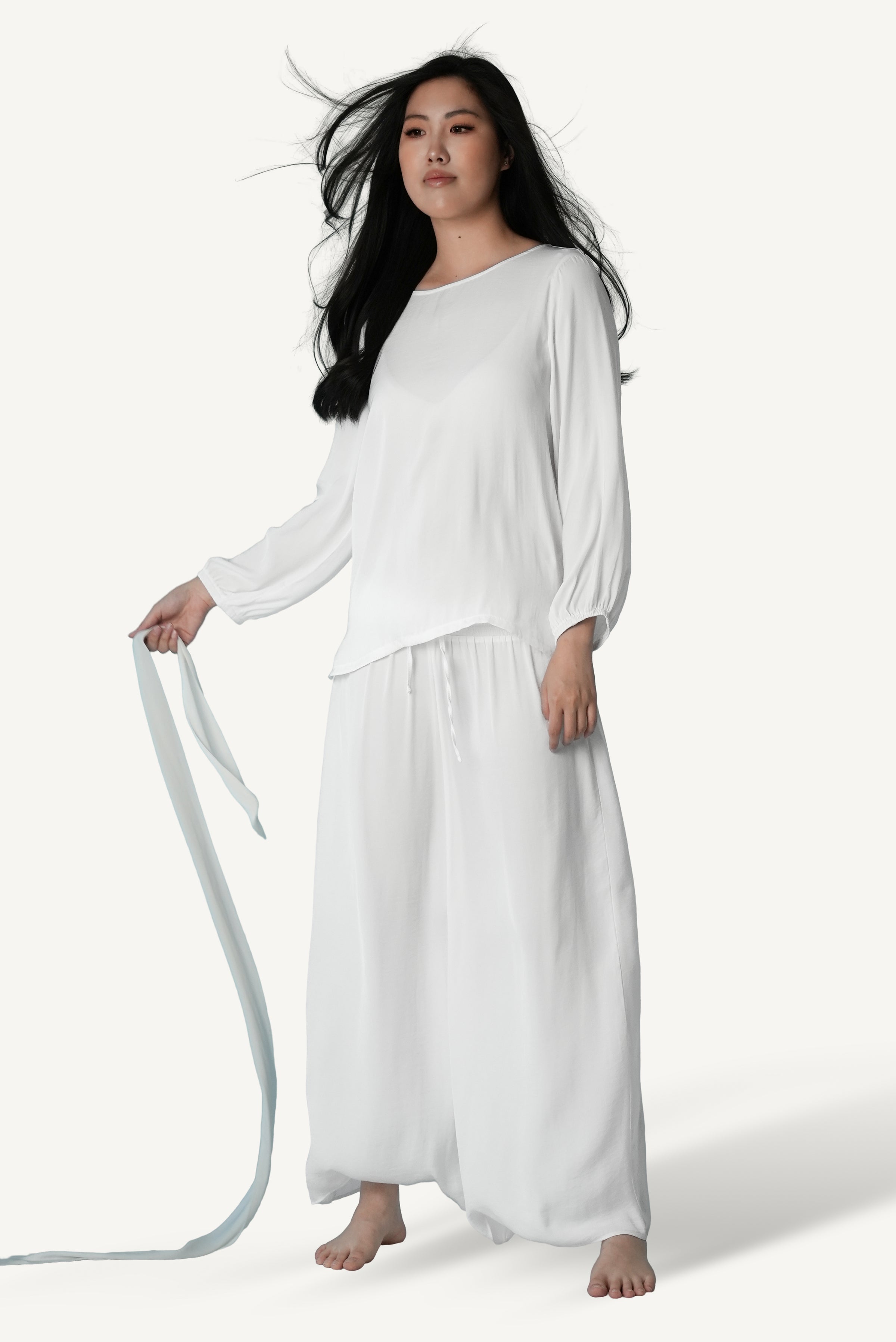 Wide Leg lounge set.