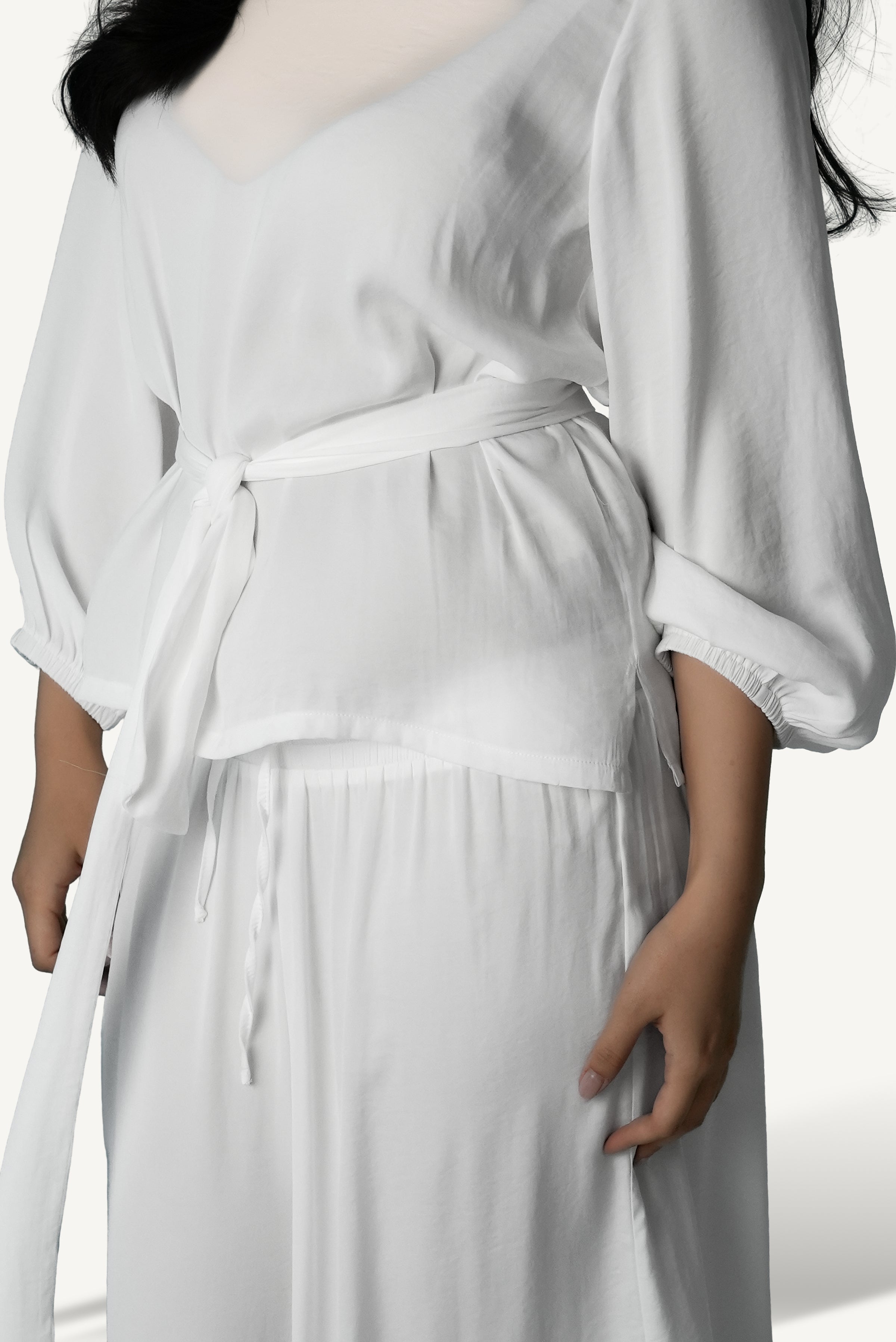 Wide Leg lounge set.