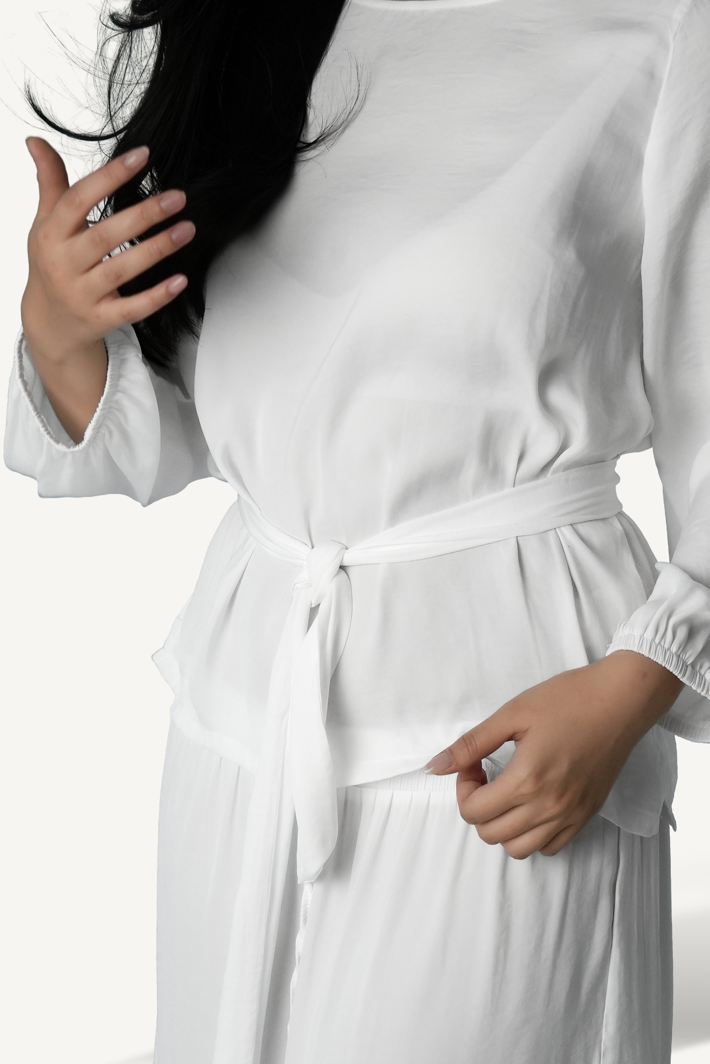 Wide Leg lounge set.
