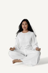Wide Leg lounge set.