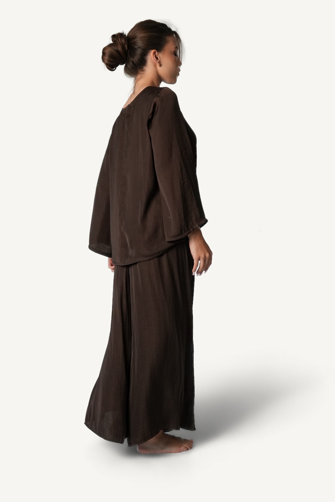 Layered-Hem Lounge Set