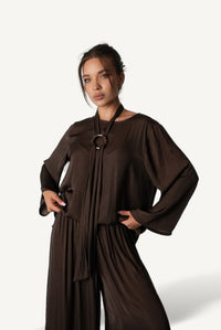 Layered-Hem Lounge Set