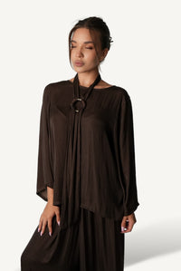 Layered-Hem Lounge Set