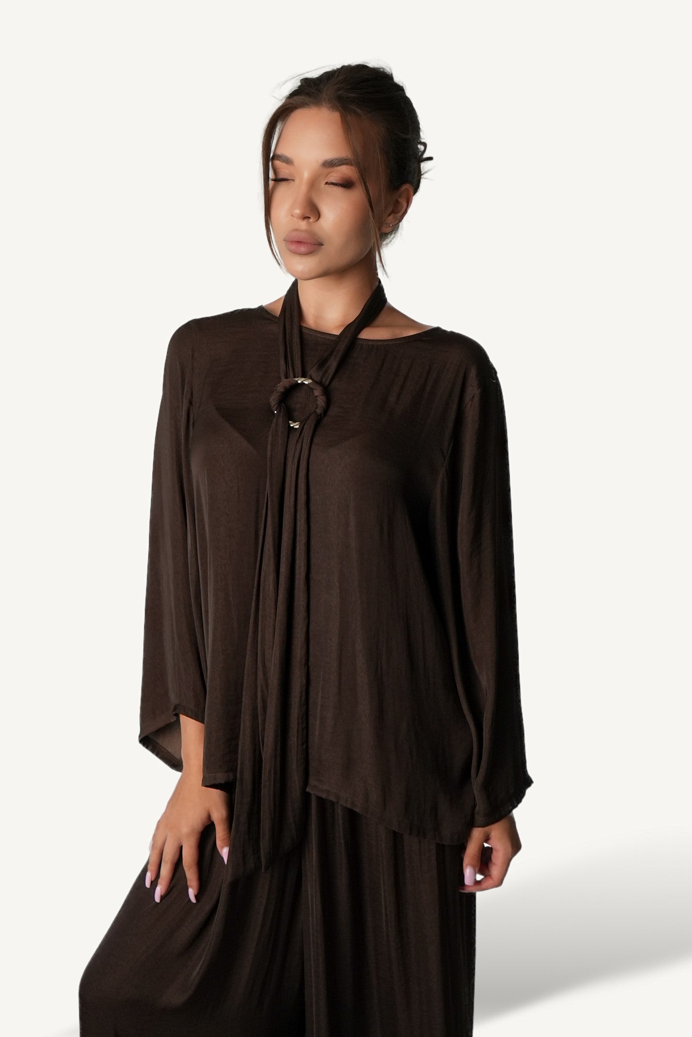 Layered-Hem Lounge Set