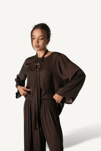 Layered-Hem Lounge Set