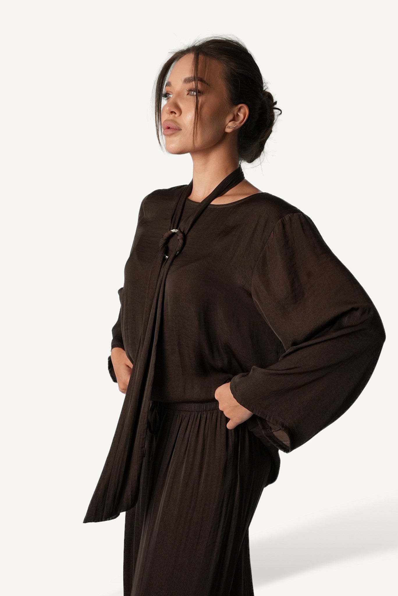 Layered-Hem Lounge Set