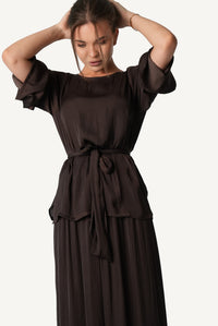 Layered-Hem Lounge Set