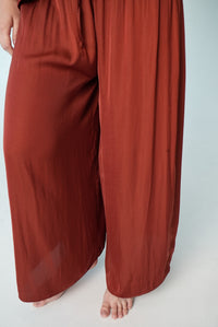Belted Bateau-Neck Lounge Set