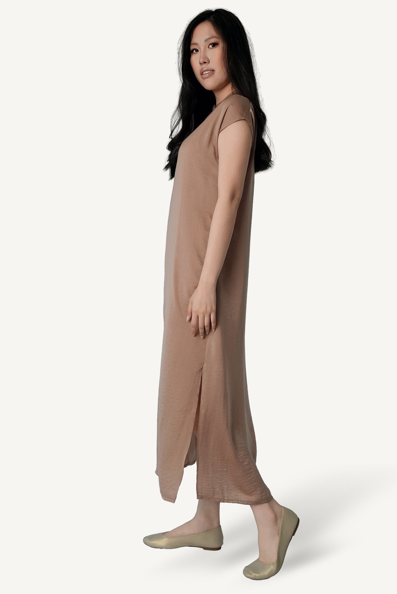 V-Neck Maxi Dress