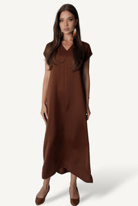 V-Neck Maxi Dress