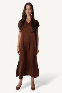 V-Neck Maxi Dress