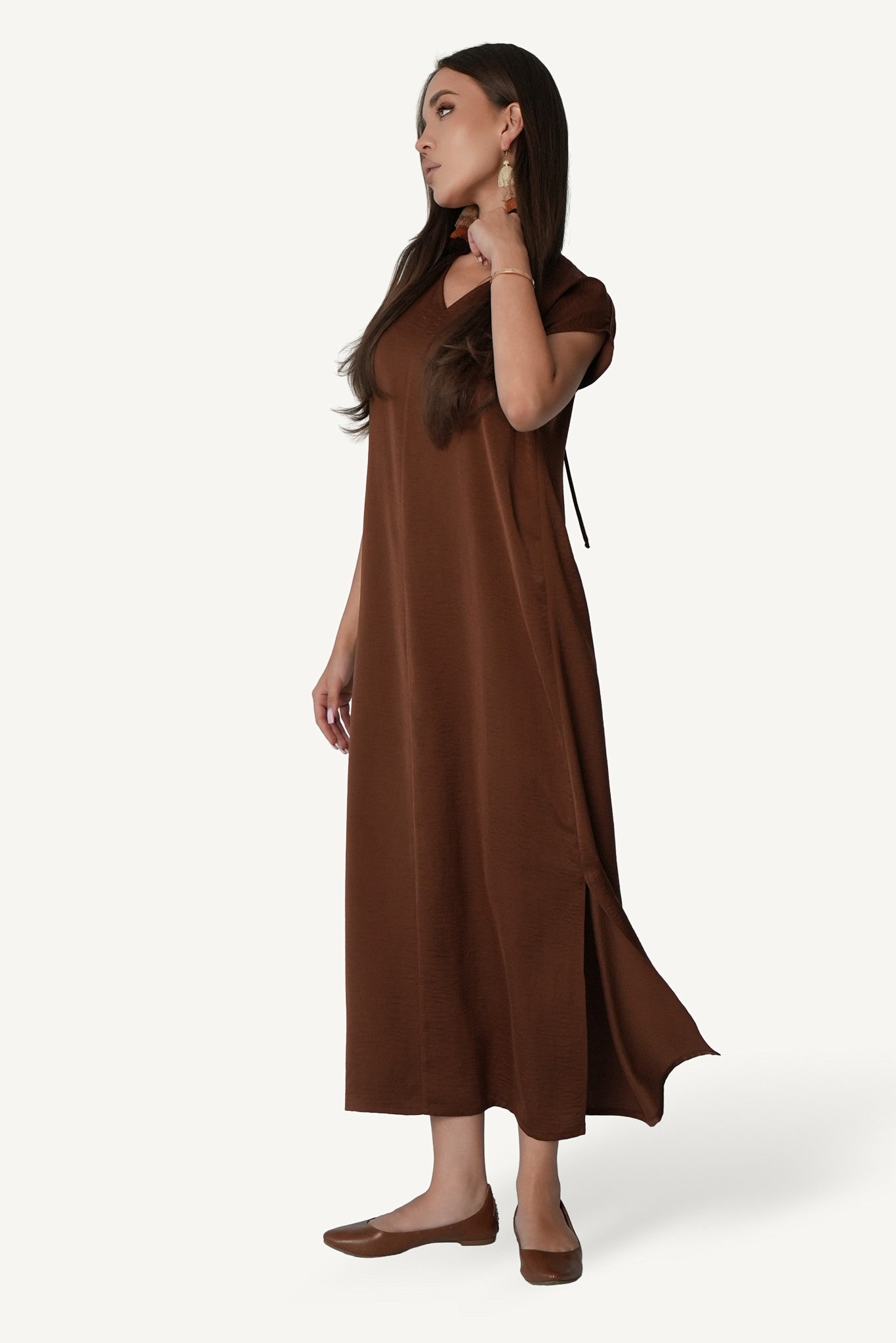 V-Neck Maxi Dress