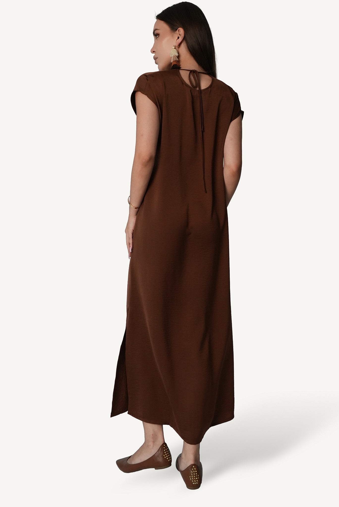 V-Neck Maxi Dress