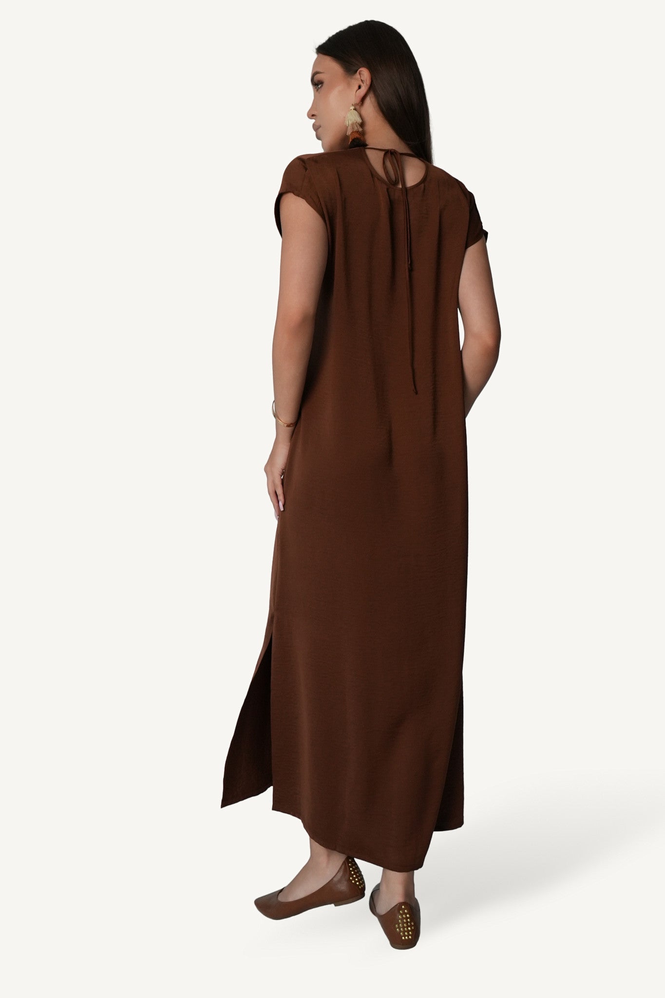 V-Neck Maxi Dress