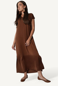 V-Neck Maxi Dress