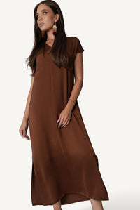 V-Neck Maxi Dress