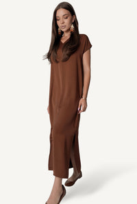 V-Neck Maxi Dress