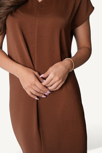 V-Neck Maxi Dress