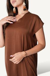 V-Neck Maxi Dress