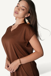 V-Neck Maxi Dress