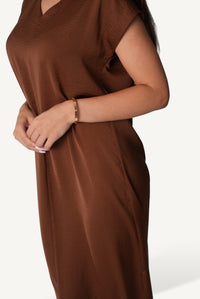 V-Neck Maxi Dress
