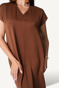 V-Neck Maxi Dress