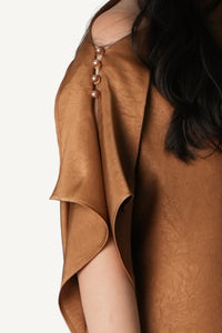 Asymmetric Draped Dress