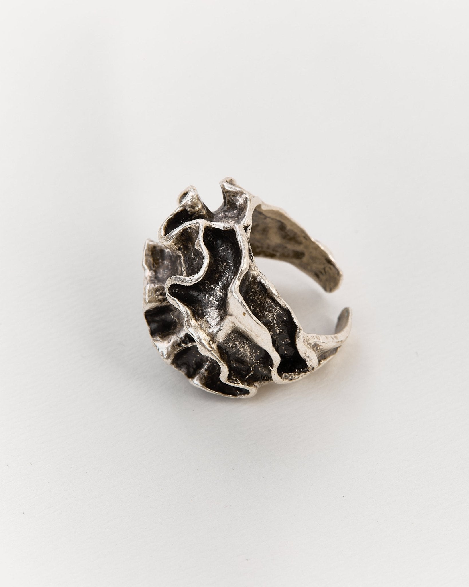 Abstract Puzzle Statement Ring - MAZONKIKI