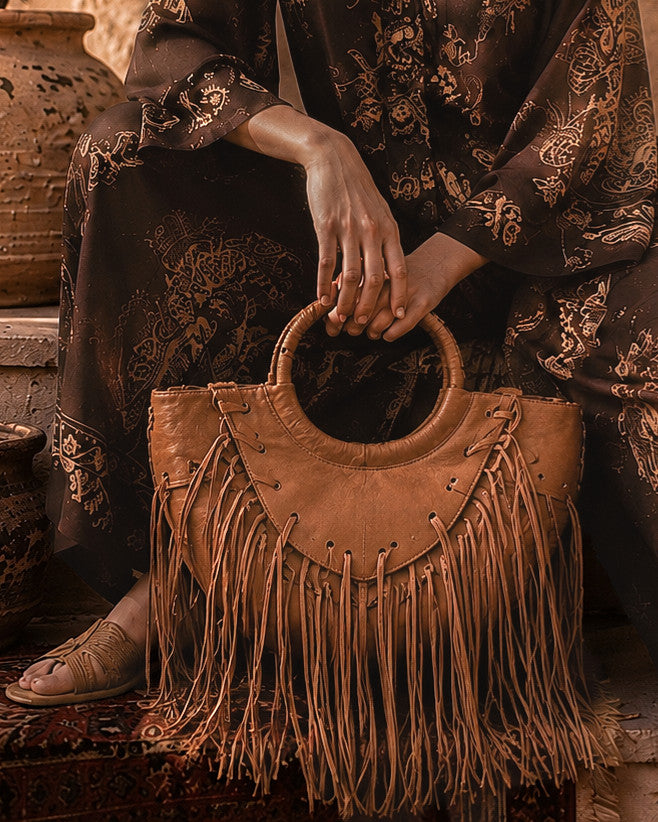 Mazonkiki handmade leather bags crafted by artisans in Hoi An Vietnam — placeholder