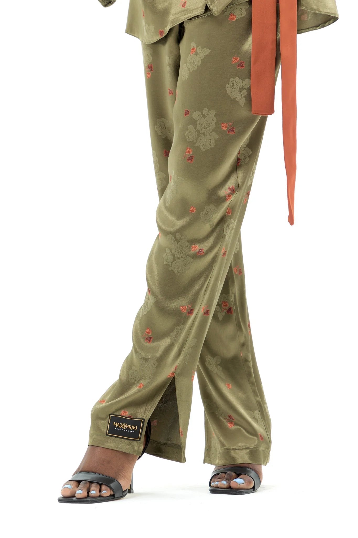 Belted Kimono Lounge Set - lounge setMAZONKIKI