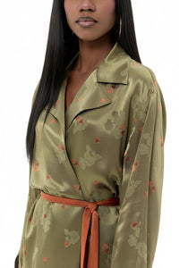 Belted Kimono Lounge Set - lounge setMAZONKIKI