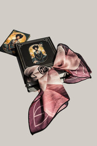 Botanic Bliss Silk Scarf - ScarvesMAZONKIKI