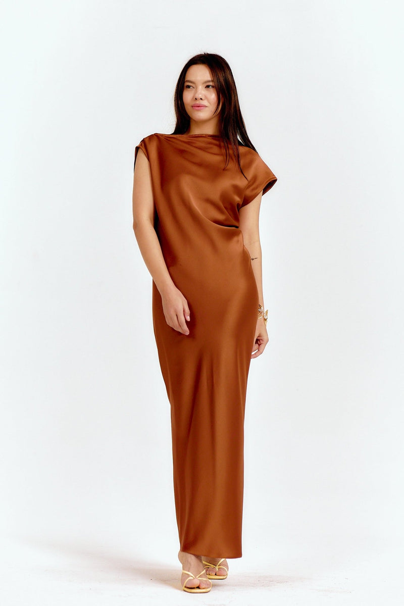 Bronzed Whisper - DressMAZONKIKI