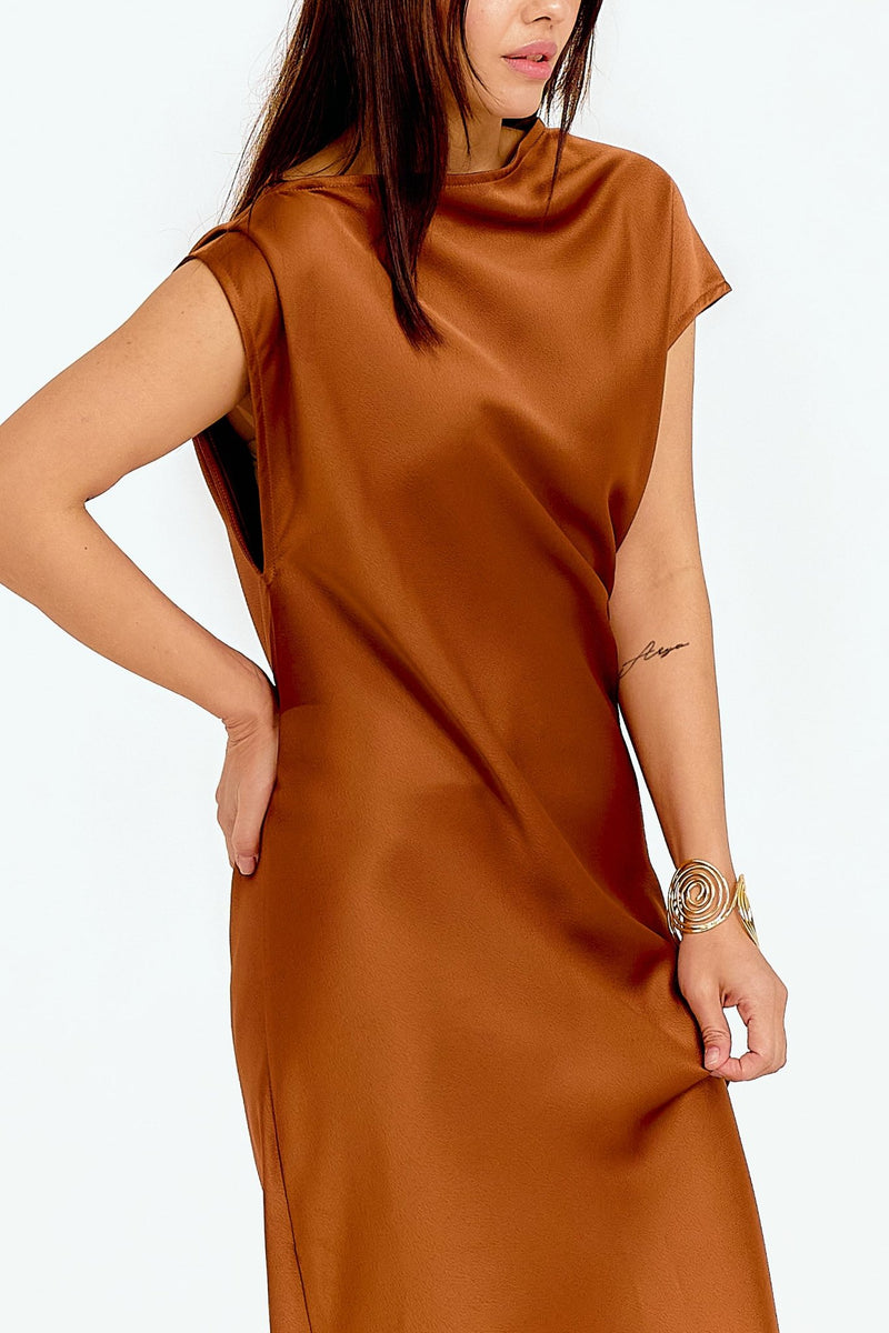 Bronzed Whisper - DressMAZONKIKI