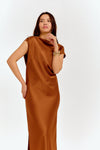 Bronzed Whisper - DressMAZONKIKI