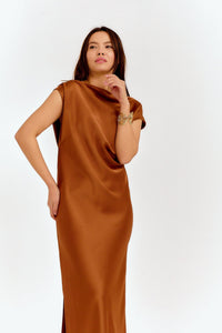 Bronzed Whisper - DressMAZONKIKI