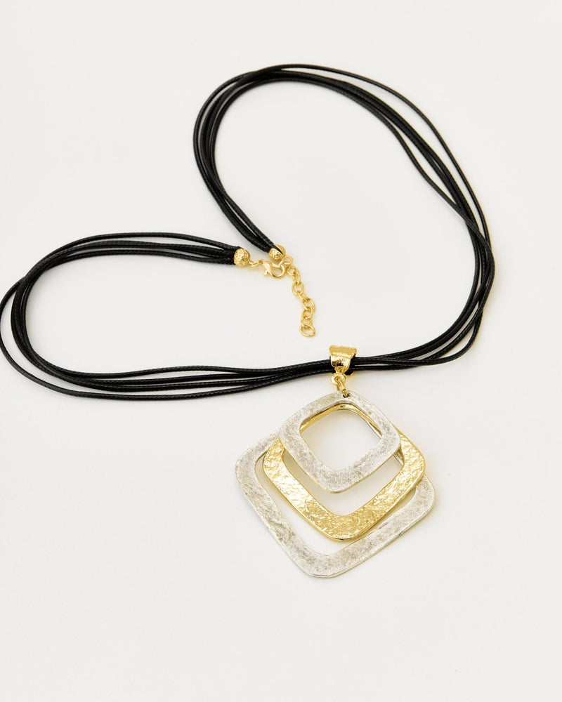 Diamond Link Necklace - NecklaceMAZONKIKI