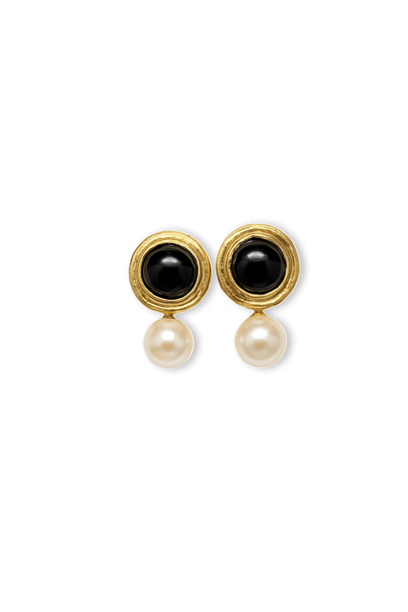 Elegant Pearl Drop Earrings - EarringsMAZONKIKI