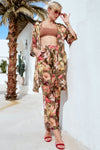 Floral Dream Pantsuit Set - RobeMAZONKIKI