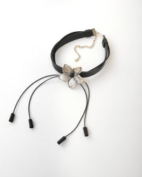 Floral Harmony Ring and Choker Set - Jewelry SetMAZONKIKI